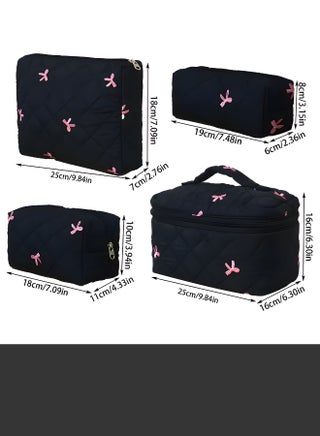 Set of four multi-sized makeup bags - Z40 - view 4